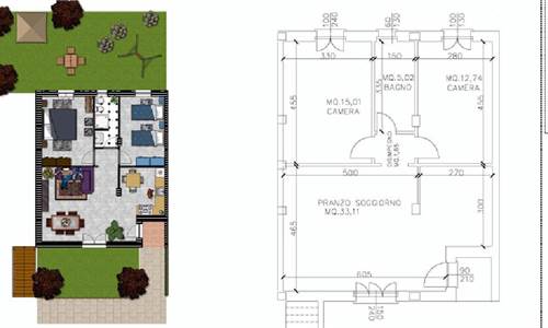 appartamenti con giardino